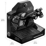 Thrustmaster VIPER TQS Negro USB Palanca de mando PC, Schubregler negro, Palanca de mando, PC, Alámbrico, USB, Negro, Cable