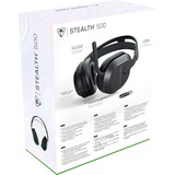 Turtle Beach Stealth 500 Negro Xbox Auriculares de Juego inalámbricos con 40hr Batería y Bluetooth para Xbox Series X|S y Xbox One, Auriculares para gaming negro, Inalámbrico, Juego, 20 - 20000 Hz, 230 g, Auriculares, Negro