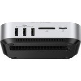 UGREEN Maxidok Estación de acoplamiento 10-en-1 Mac Mini Thunderbolt 5 plateado