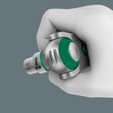 Wera 8100 SA 9 Juego de carraca Zyklop Speed, en pulgadas, 1/4", Kit de herramientas negro/Verde