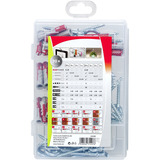 fischer 544399, Pasador gris claro/Rojo