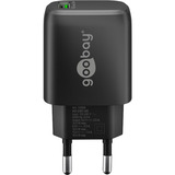 goobay Cargador rápido USB-A QC (18 W) negro