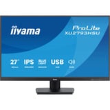 iiyama ProLite XU2793HSU-B7 pantalla para PC 68,6 cm (27") 1920 x 1080 Pixeles Full HD LED Negro, Monitor LED negro (mate), 68,6 cm (27"), 1920 x 1080 Pixeles, Full HD, LED, 1 ms, Negro