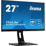 iiyama ProLite XUB2792QSN-B1 pantalla para PC 68,6 cm (27") 2560 x 1440 Pixeles WQXGA LED Negro, Monitor LED negro, 68,6 cm (27"), 2560 x 1440 Pixeles, WQXGA, LED, 4 ms, Negro