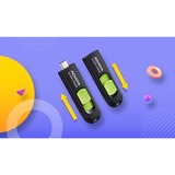 ADATA UC300 32 GB, Lápiz USB negro/Verde