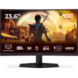 AOC G4 C24G42E pantalla para PC 59,9 cm (23.6") 1920 x 1080 Pixeles Full HD LED Negro, Rojo, Monitor de gaming negro (mate), 59,9 cm (23.6"), 1920 x 1080 Pixeles, Full HD, LED, 4 ms, Negro, Rojo