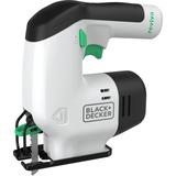 BLACK+DECKER REVJ12C-QW, Sierra de calar blanco/Negro