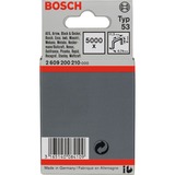 Bosch 2 609 200 210 grapa 5000 grapas, Clip 5000 grapas, 11,4 x 0,74 x 8 mm