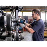 Bosch Atornillador de impacto a batería GDS18V-1400 Professional, 18 Voltios, Tornillo de percusión azul/Negro