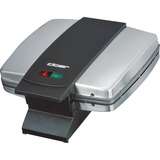 Cloer Sandwichmaker 6235 sandwichera 930 W Negro, Plata acero fino/Negro, 930 W, 230 V, 245 x 220 x 90 mm, Negro, Plata, Acero inoxidable