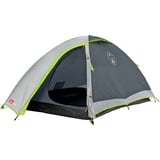 Coleman Tienda de campaña tipo cúpula para 2 personas Darwin 2 gris/Verde claro