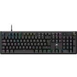 Corsair CH-910971E-DE, Teclado para gaming negro