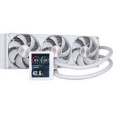 Corsair NAUTILUS II 360 RS LCD Refrigerador líquido para CPU, Refrigeración por agua blanco