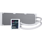 Corsair NAUTILUS II 360 RS LCD Refrigerador líquido para CPU, Refrigeración por agua blanco