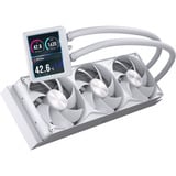 Corsair NAUTILUS II 360 RS LCD Refrigerador líquido para CPU, Refrigeración por agua blanco