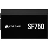 Corsair SF750, Fuente de alimentación de PC negro