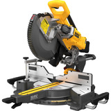 DEWALT Sierra de paneles inalámbrica XR FLEXVOLT DCS781N, 54 Voltios, Sierras de corte a inglete y a bisel amarillo/Negro