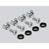 DeLOCK 42640 accesorio para soporte de monitor gris, Brazo de soporte regulable para pantalla plana, Gris, 10 kg, 50 x 50,75 x 75,100 x 100, 482,6 mm, 142 mm