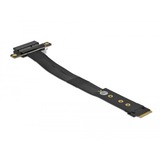 DeLOCK 64131 tarjeta y adaptador de interfaz Interno PCIe negro, M.2, PCIe, Negro, 0,2 m, China, SATA