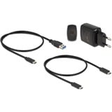 DeLOCK Estación de acoplamiento y clonación USB 3.0 M.2 NVMe/M.2 SATA/SD 