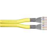 Digitus Cable de instalación profesional Cat.7a S/FTP dúplex amarillo