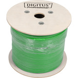 Digitus Cable de instalación profesional Cat.8.2 S/FTP simplex, Dca verde
