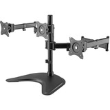 Digitus Soporte de monitor universal triple negro, Independiente, 8 kg, 33 cm (13"), 68,6 cm (27"), 100 x 100 mm, Negro