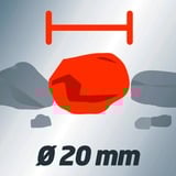 EINHELL 4170773 bomba sumergible 1000 W 18000 l/h 5 m, Bombas presión e inmersión acero fino, Rojo, Plata, Acero inoxidable, 10 m, 18000 l/h, 5 m, 9 m