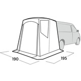 Easy Camp Tienda trasera Krossbu, Tienda de campaña gris