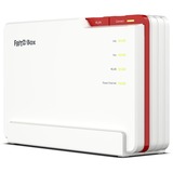 FRITZ! 5690 Pro Routers inalámbricos, Enrutador de fibra óptica Box 5690 Pro, Wi-Fi 7 (802.11be), Tribanda (2,4 GHz/5 GHz/5 GHz), Ethernet, Blanco, Router de sobremesa