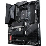 GIGABYTE B550 AORUS ELITE AX V2 Placa base - Procesadores AMD Ryzen 5000, VRM de 12+2 fases, hasta 4733 MHz DDR4, 1xPCIe 4.0 + 1xPCIe 3.0 M.2, Wi-Fi 6E, LAN 2.5GbE, USB 3.2 Gen 2 gris oscuro, VRM de 12+2 fases, hasta 4733 MHz DDR4, 1xPCIe 4.0 + 1xPCIe 3.0 M.2, Wi-Fi 6E, LAN 2.5GbE, USB 3.2 Gen 2, AMD, Zócalo AM4, AMD Ryzen 3000 Series, AMD Ryzen 4000 Series, AMD Ryzen 5000 Series, Zócalo AM4, DDR4-SDRAM, 128 GB