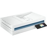 HP ScanJet Pro N4600 fnw1 Escáner de cama plana 1200 x 1200 DPI A5 Blanco, Escáner plano blanco, 216 x 356 mm, 1200 x 1200 DPI, 40 ppm, 40 ppm, 80 ipm, 80 ipm