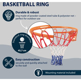 HUDORA Basketball Set Slam It, Cesta de baloncesto 