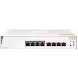 Hewlett Packard Enterprise Aruba Instant On 1830 8G 4p Class4 PoE 65W Gestionado L2 Gigabit Ethernet (10/100/1000) Energía sobre Ethernet (PoE) 1U, Interruptor/Conmutador Gestionado, L2, Gigabit Ethernet (10/100/1000), Energía sobre Ethernet (PoE), Montaje en rack, 1U