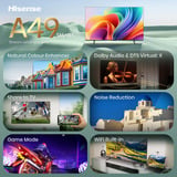 Hisense 40A49S, Televisor LED negro