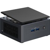 Intel® NUC 11 Pro UCFF Negro i7-1185G7, Barebone negro, UCFF, Mini PC barebone, DDR4-SDRAM, M.2, Serial ATA III, Wi-Fi 6 (802.11ax), 28 W