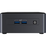 Intel® NUC 11 Pro UCFF Negro i7-1185G7, Barebone negro, UCFF, Mini PC barebone, DDR4-SDRAM, M.2, Serial ATA III, Wi-Fi 6 (802.11ax), 28 W