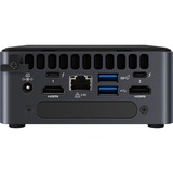 Intel® NUC 11 Pro UCFF Negro i7-1185G7, Barebone negro, UCFF, Mini PC barebone, DDR4-SDRAM, M.2, Serial ATA III, Wi-Fi 6 (802.11ax), 28 W