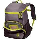 Jack Wolfskin 2020461_I0083_OS, Mochila lila/amarillo neón