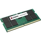 Kingston ValueRAM módulo de memoria 16 GB 1 x 16 GB DDR5, Memoria RAM verde, 16 GB, 1 x 16 GB, DDR5, 262-pin SO-DIMM