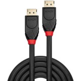 Lindy 41081 cable DisplayPort 20 m Negro negro, 20 m, DisplayPort, DisplayPort, Macho, Macho, 3840 x 2160 Pixeles