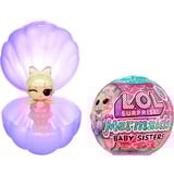 MGA Entertainment Mermaids! Baby Sisters with Color Tails, Muñecos L.O.L. Surprise! Mermaids! Baby Sisters with Color Tails, Minifigura, Femenino, 4 año(s), Niño/niña, Multicolor