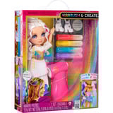 MGA Entertainment Rainbow High Air Brush & Create - Purple Eyes, Muñecos 
