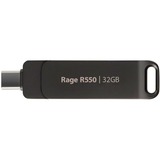 Patriot PE32GR550DSAD, Lápiz USB negro