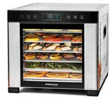 Rommelsbacher Deshidratador DA 950, Secado de la máquina acero fino/Negro