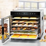 Rommelsbacher Deshidratador DA 950, Secado de la máquina acero fino/Negro