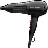 Rowenta Powerline CV591L secador 2300 W Negro, Secador de pelo negro/Rojo, CC, Negro, Con agujero en la empuñadura para colgar, 1,8 m, Botones, China