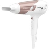 Rowenta Studio Dry CV5830 secador 2300 W Beige, Blanco, Secador de pelo negro/Oro rojo, CC, Beige, Blanco, Monocromo, Plástico, Con agujero en la empuñadura para colgar, 1,8 m