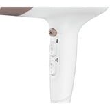 Rowenta Studio Dry CV5830 secador 2300 W Beige, Blanco, Secador de pelo negro/Oro rojo, CC, Beige, Blanco, Monocromo, Plástico, Con agujero en la empuñadura para colgar, 1,8 m
