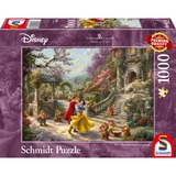 Schmidt Spiele Thomas Kinkade Studios: Painter of Light - Disney Blancanieves - Baile con el Príncipe, Puzzle 